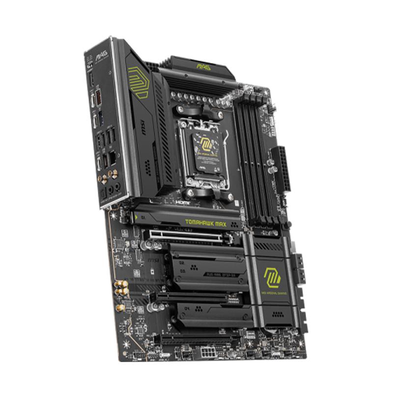 Vista 4 de Placa Madre MSI MAG B850 Tomahawk MAX WiFi AMD AM5 ATX