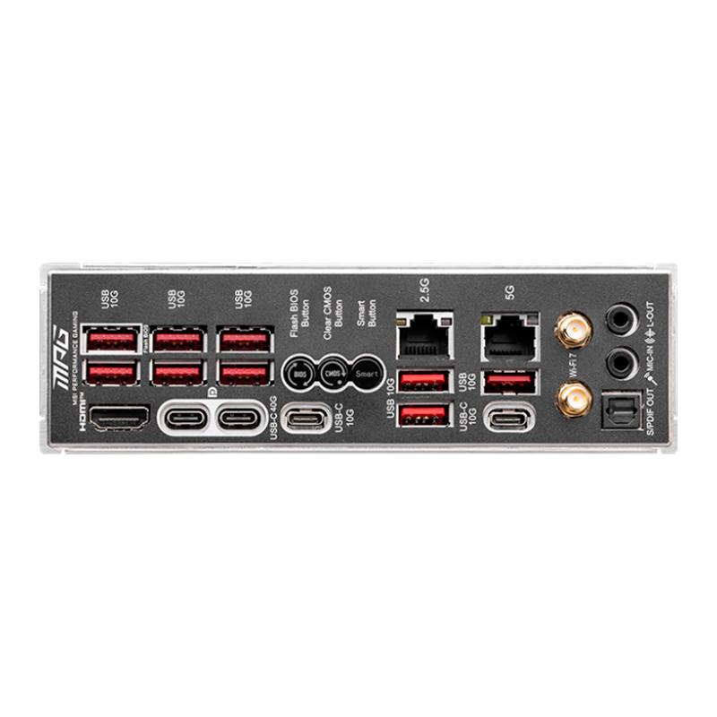 Vista 2 de Placa Madre MSI MPG X870E Carbon WiFi AMD AM5 ATX