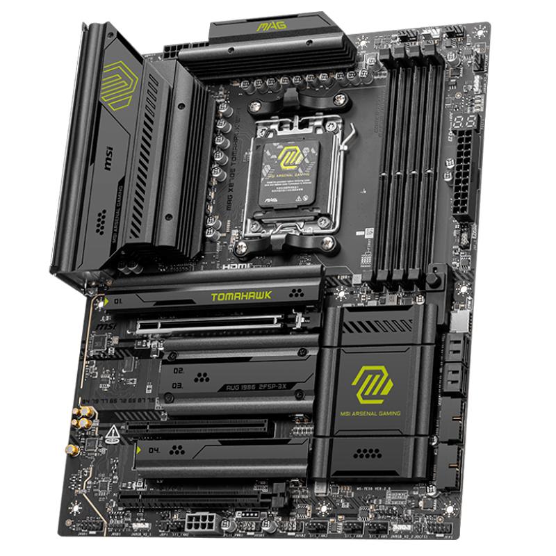 Vista 2 de Motherboard MSI MAG X870E TOMAHAWK WIFI