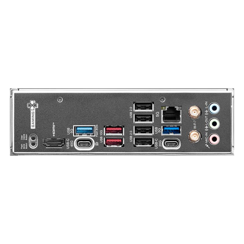 Vista 2 de Motherboard MSI X870 Gaming Plus WiFi AMD AM5 ATX
