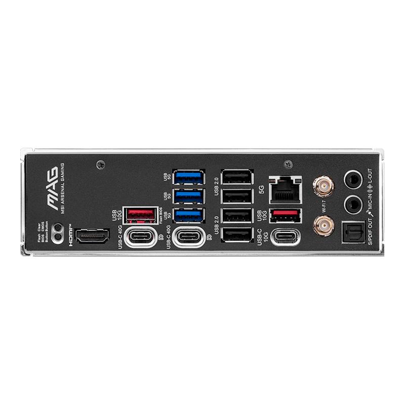Vista 2 de Placa Madre MSI MAG X870 TOMAHAWK WiFi AMD AM5
