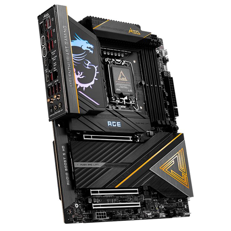 Vista 2 de Motherboard MSI MEG Z890 ACE Intel LGA 1851 ATX
