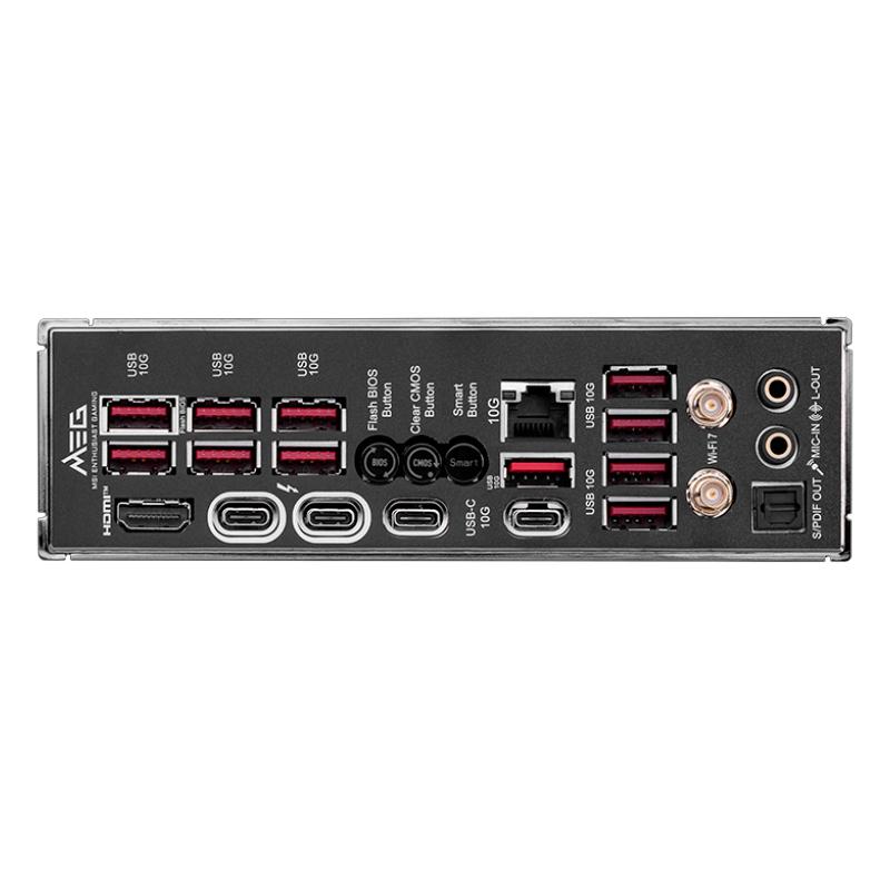 Vista 4 de Motherboard MSI MEG Z890 ACE Intel LGA 1851 ATX