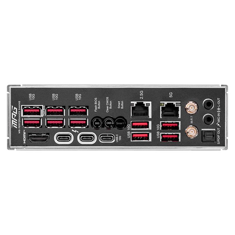 Vista 2 de Motherboard MSI MPG Z890 CARBON WIFI LGA 1851