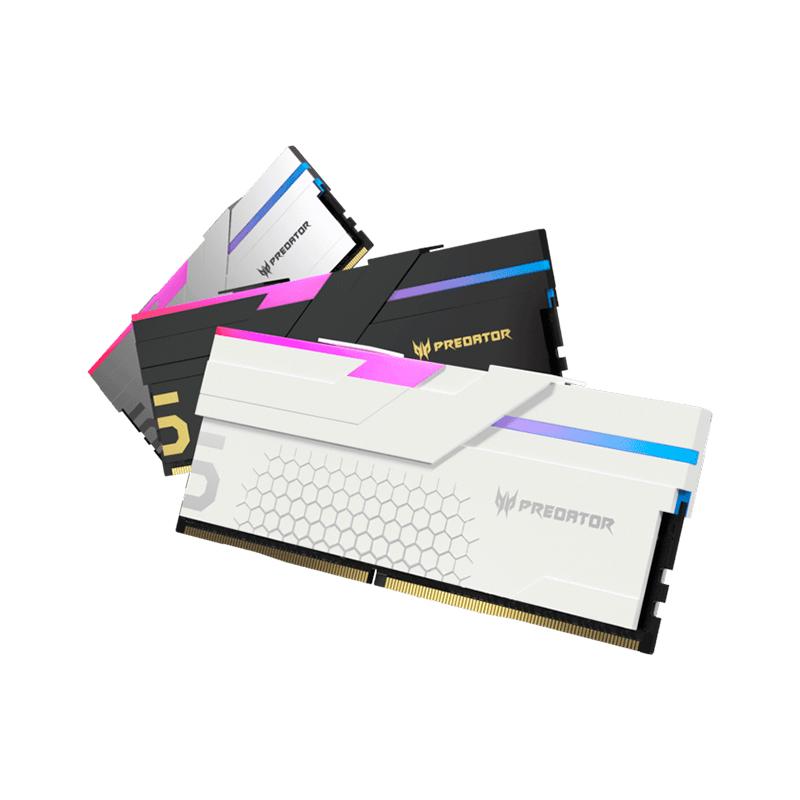 Vista 2 de Memoria RAM Predator Hermes RGB 48GB (2x24GB) DDR5 6400MHz