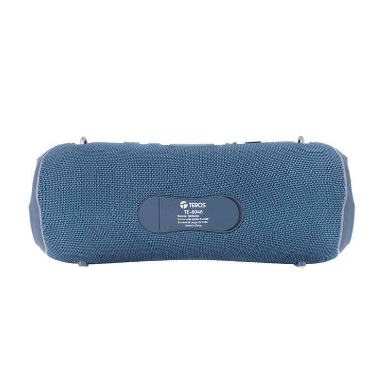 Vista 2 de Parlante Portátil Teros Ultra TE-6046B (Azul, 40W)