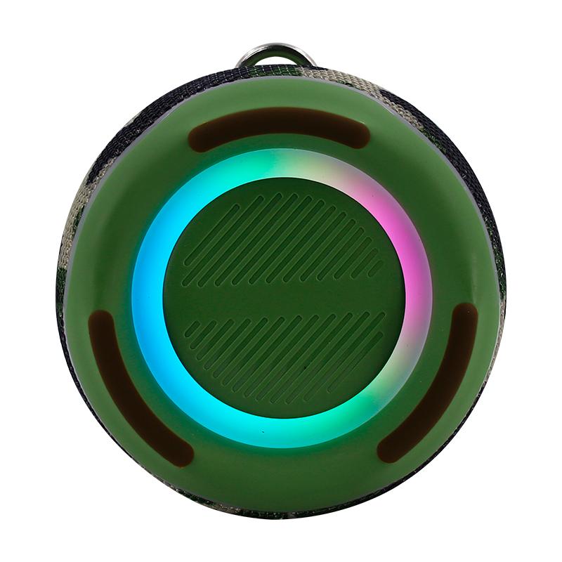 Vista 5 de Parlante Portátil Teros Ultra TE-6046G (Camuflado Verde, 40W)