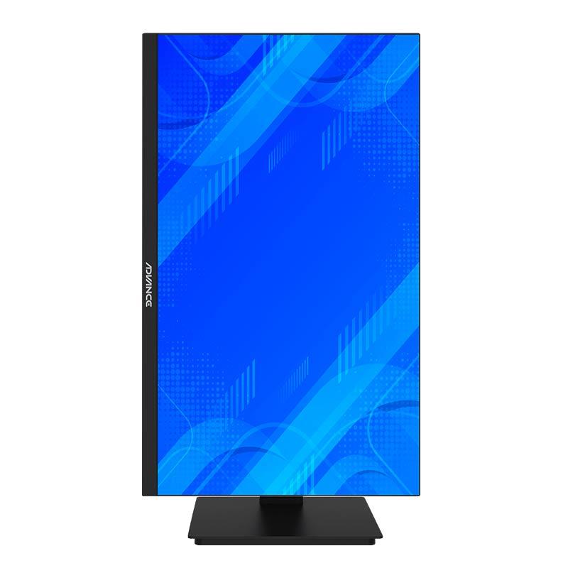 Vista 6 de Monitor Plano Advance ADV-2450S, 23.8" FHD IPS, 100Hz, 5ms, HDMI, DP, Audio Out, Parlantes