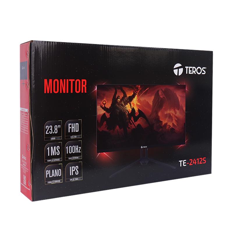 Vista 5 de Monitor plano TEROS TE-2412S, 23.8" FHD IPS, HDMI, VGA, Speaker