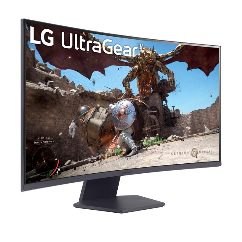 Vista 3 de Monitor Gamer LG UltraGear Curvo 31.5" QHD VA 1000R