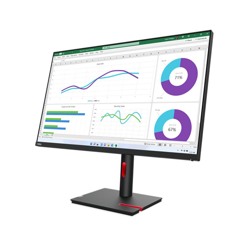 Vista 2 de Monitor Lenovo ThinkVision T32h-30 31.5" IPS USB-C