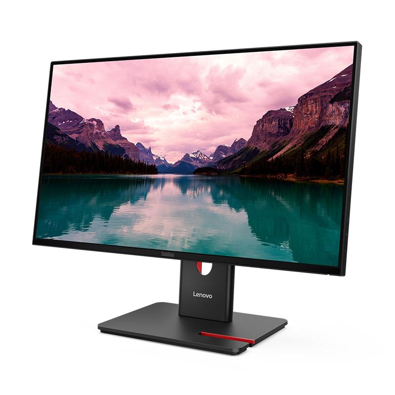 Vista 3 de Monitor Lenovo ThinkVision T24-40 23.8" IPS con Hub USB-C