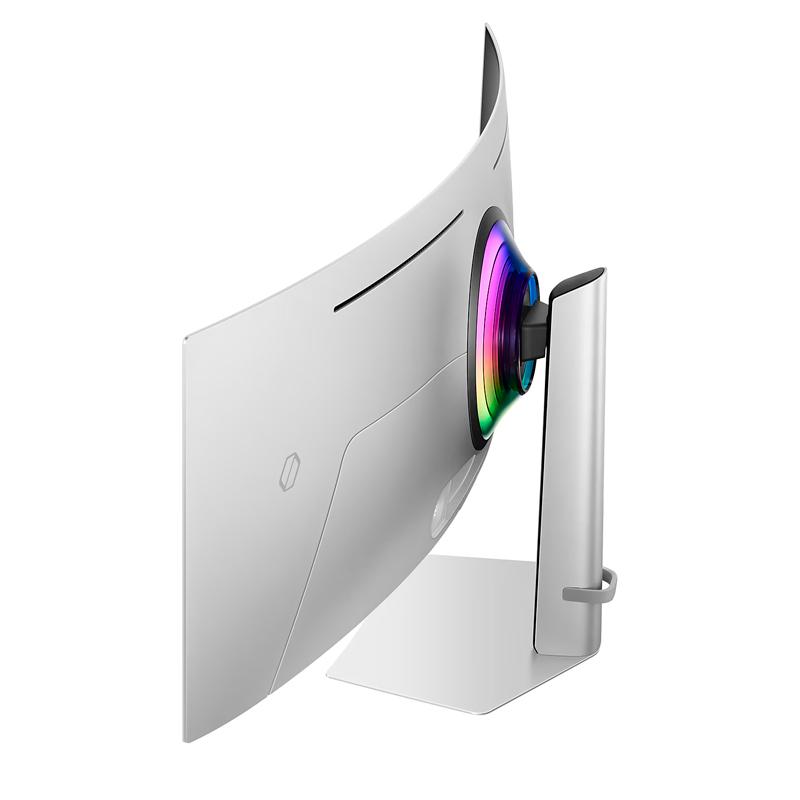 Vista 3 de Monitor Curvo Gaming Samsung Odyssey OLED G9 49" QHD 240Hz