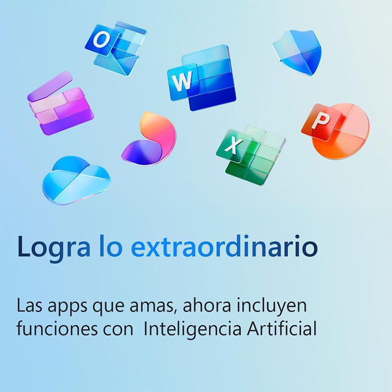 Vista 3 de Kit Microsoft 365 Familia + Kaspersky (12 meses, 1-6 usuarios)