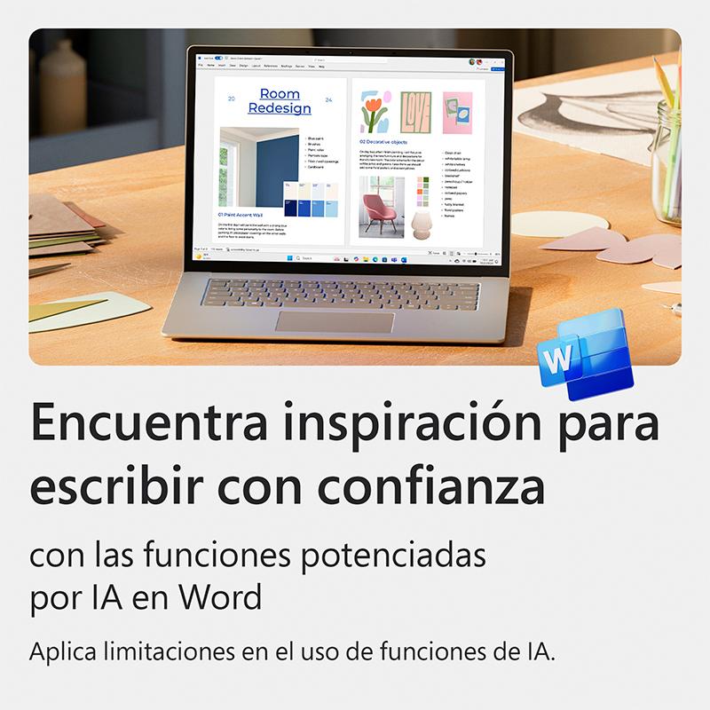 Vista 5 de Kit Microsoft 365 Familia + Kaspersky (12 meses, 1-6 usuarios)