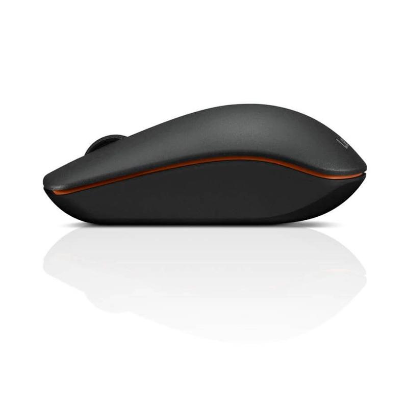 Vista 2 de Mouse Inalámbrico Lenovo 400 Receptor Nano USB Negro