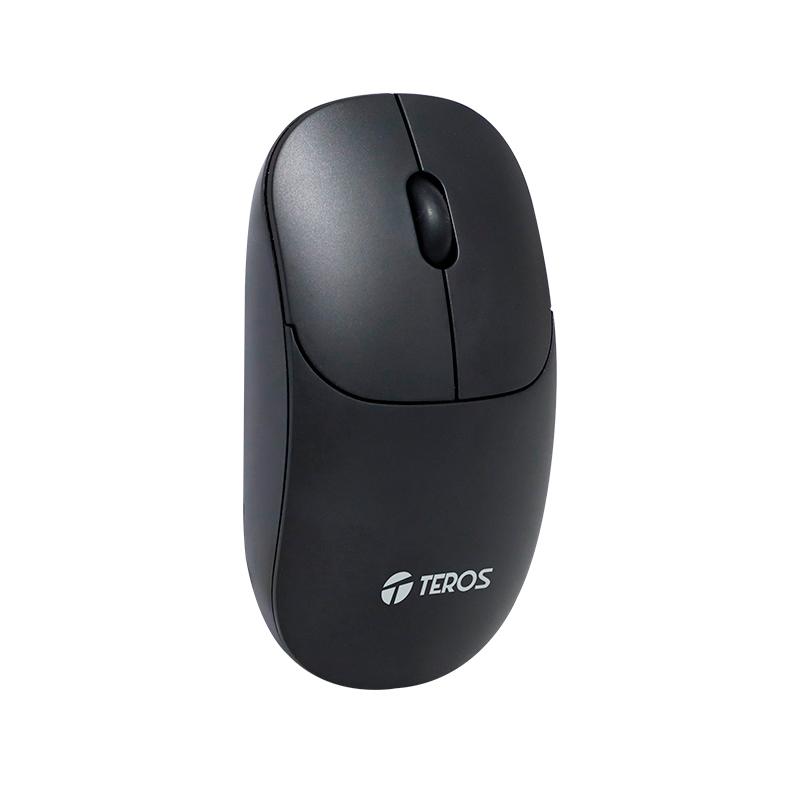 Vista 2 de Mouse Inalámbrico Estándar TEROS TE1217 Negro