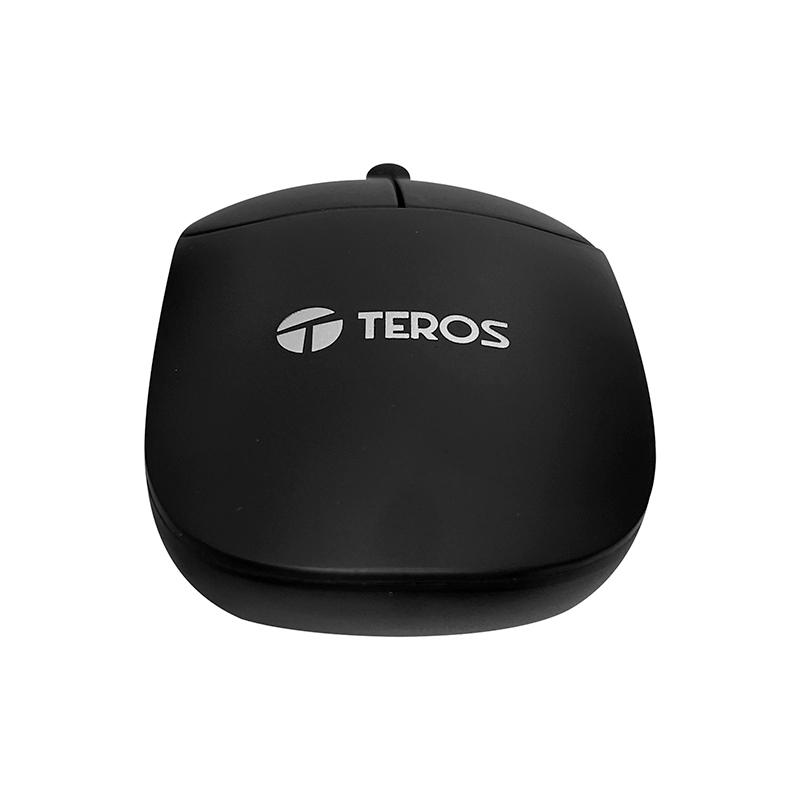Vista 3 de Mouse Inalámbrico Estándar TEROS TE1217 Negro