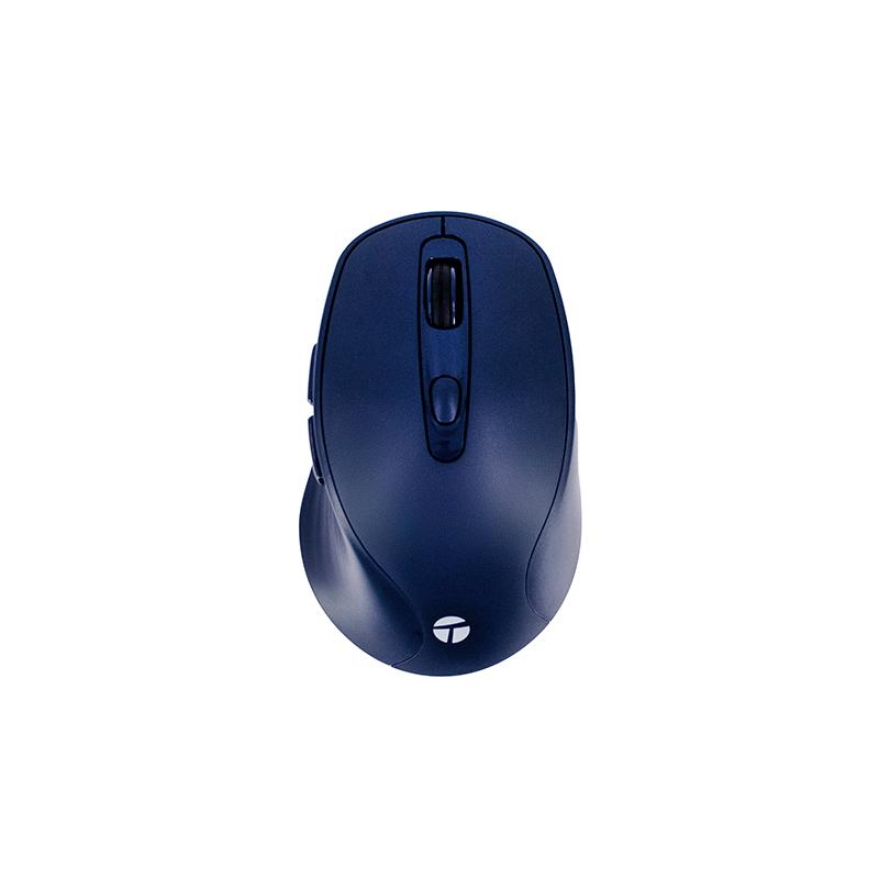 Mouse Inalámbrico Teros TE-1235S Azul 2.4GHz con 6 Botones y DPI Ajustable