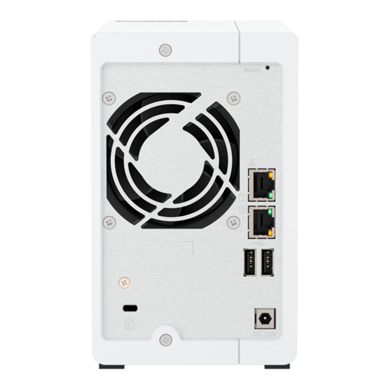 Vista 2 de Servidor NAS QNAP TS-216G, ARM Cortex A55 4C/2GHz, 4GB RAM (On-Board), Bahias: 2x3.5" SATA