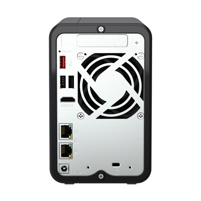 Vista 3 de Servidor NAS QNAP TS-264-8G, Celeron N5095 4C / 2.9GHz, 8GB RAM, Bahias: 2 x 3.5" SATA