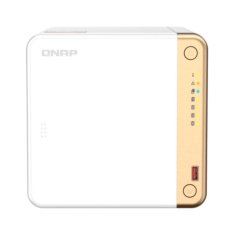 Vista 3 de Servidor NAS QNAP TS-462-4G, Celeron N4505 2C / 2.9GHz, 4GB RAM, Bahias: 4 x 3.5" SATA