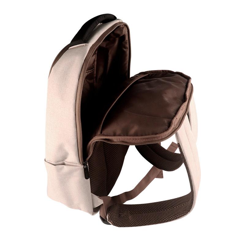 Vista 5 de Mochila Teros City Beige 15.6" TE-ACS9012BG