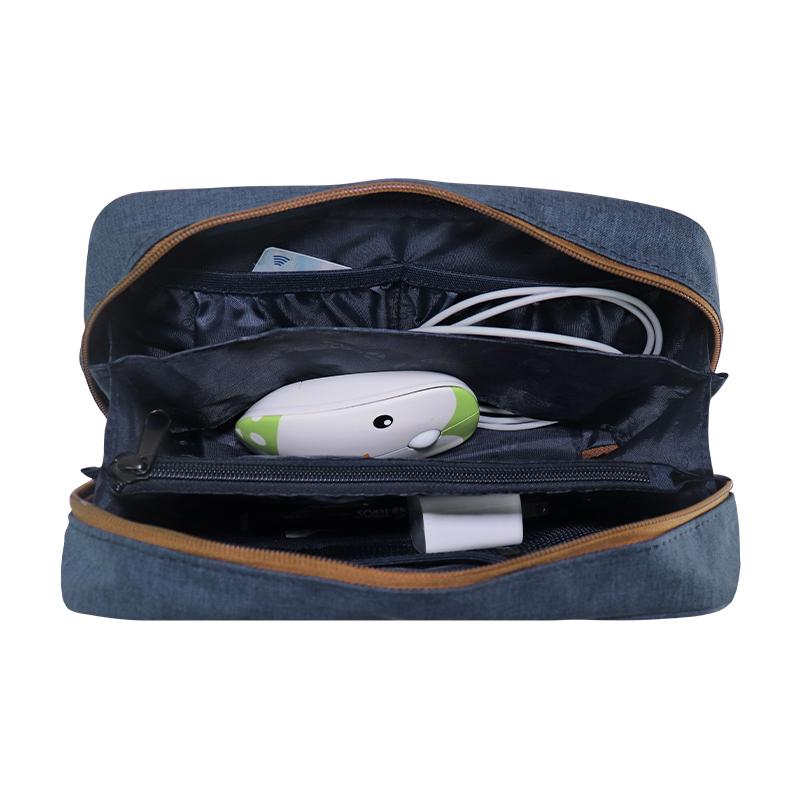 Vista 4 de Organizador de Cables y Accesorios Teros TE-ACS9017DB Azul Marino