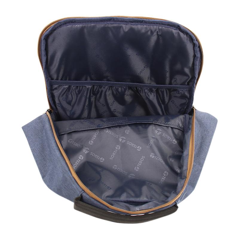 Vista 6 de Mochila Teros City Azul 15.6" TE-ACS9022BL