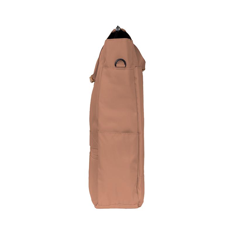 Vista 3 de Bolso Bandolera Teros Rossan Mocha para Laptops 15.6"
