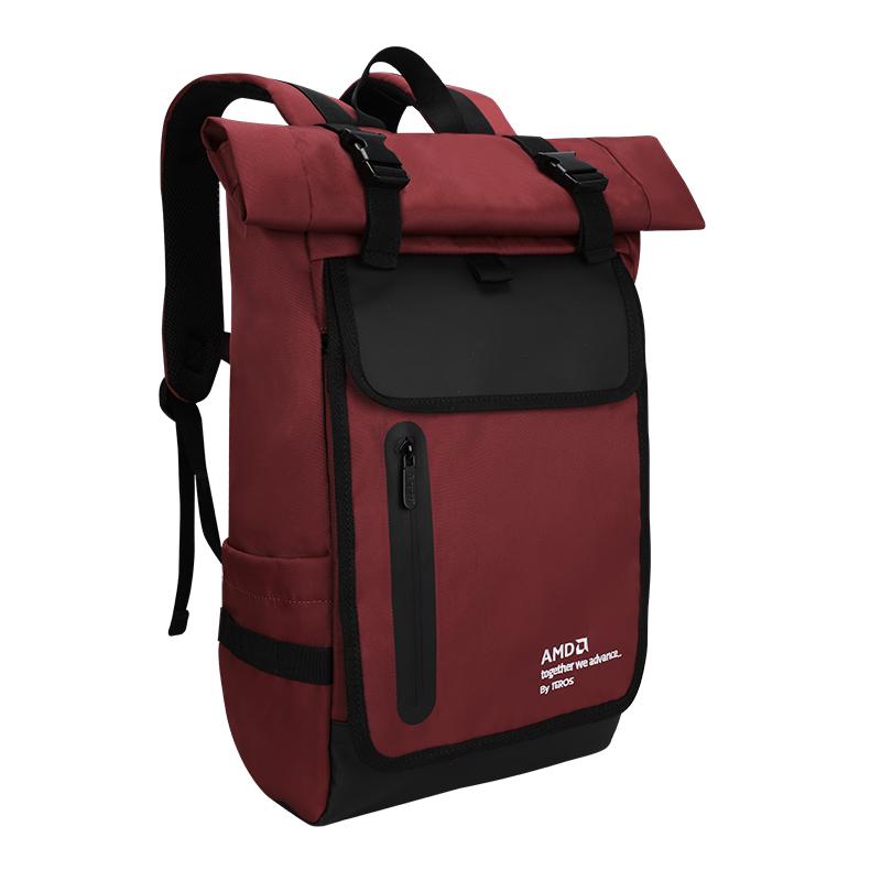Vista 2 de Mochila Teros TE-9042R para Laptops 15.6" (Vino/Negro)