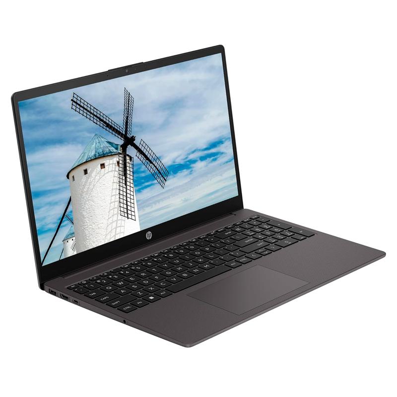 Vista 2 de Notebook HP 255 G10, 15.6" LCD LED SVA HD, AMD Ryzen 5 7520U 2.8/4.3 GHz, 8GB LPDDR5-5500