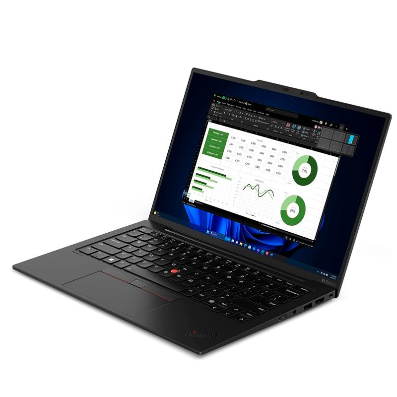 Vista 5 de NB LENOVO Thinkpad X1 Carbon Gen 12 14" WUXGA IPS Core Ultra 7 155U 4.8GHz 32GB LPDDR5x