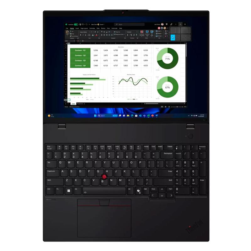 Vista 3 de Notebook LENOVO Thinkpad L16 Gen 1 16" WUXGA IPS Core Ultra 5 125U 4.3GHz 16GB DDR5 5600