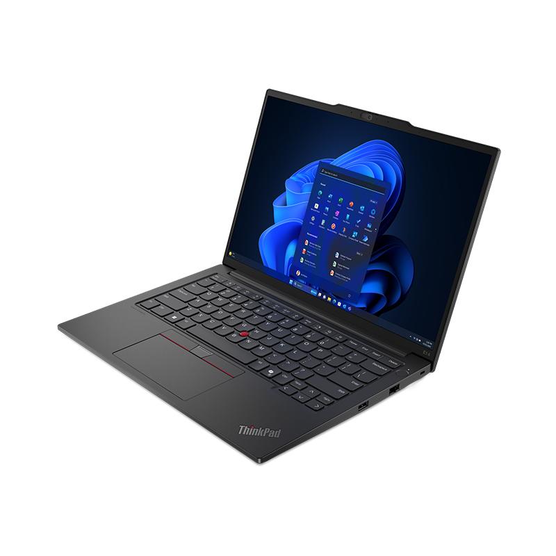 Vista 2 de Notebook ThinkPad E14 Gen 6 Lenovo, 14" WUXGA IPS, Core Ultra 7 155H 4.8GHz 16GB DDR5-5600