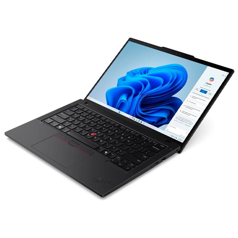 Vista 5 de Notebook Lenovo T14 Gen 5, 14" WUXGA IPS, Core Ultra 5-125U, 4.3GHz, 16GB DDR5-5600 SODIMM