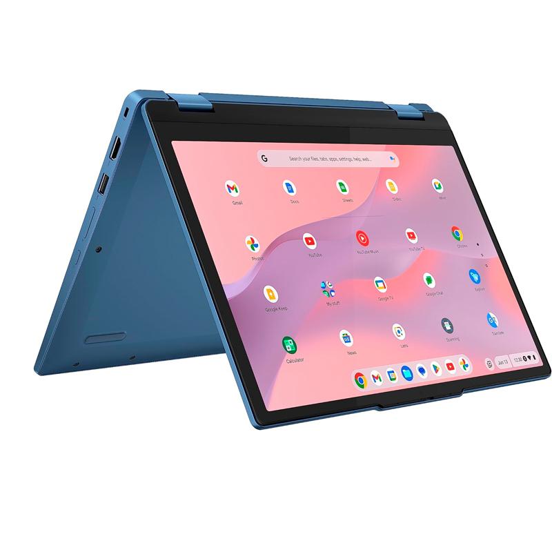 Vista 2 de Chromebook Lenovo IP Flex 3 Chrome 12.2" WUXGA IPS, Intel N100 0.8/3.4GHz, 8GB LPDDR5-4800