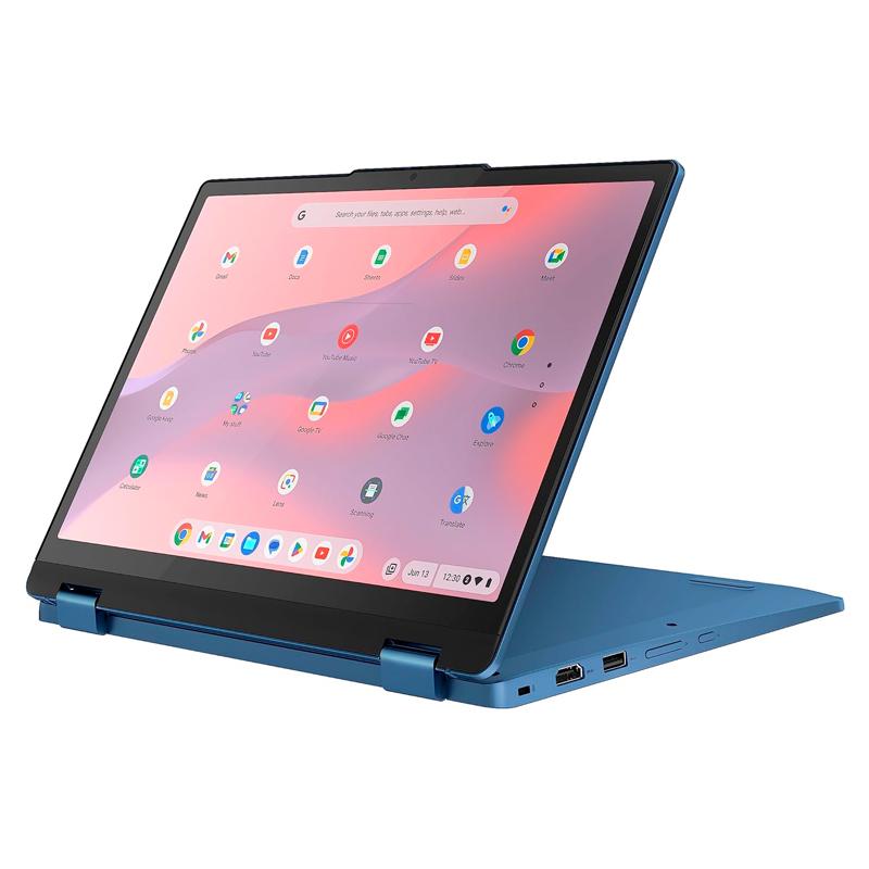 Vista 5 de Chromebook Lenovo IP Flex 3 Chrome 12.2" WUXGA IPS, Intel N100 0.8/3.4GHz, 8GB LPDDR5-4800