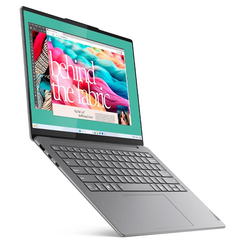 Vista 2 de Laptop Lenovo Yoga Slim 7 14" WUXGA OLED Core Ultra 5 16GB