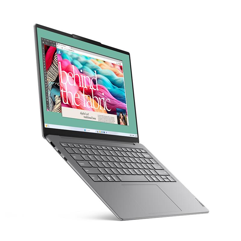 Vista 2 de Notebook Lenovo Yoga Slim 7 14" WUXGA OLED Core Ultra 7 155H 32GB LPDDR5x