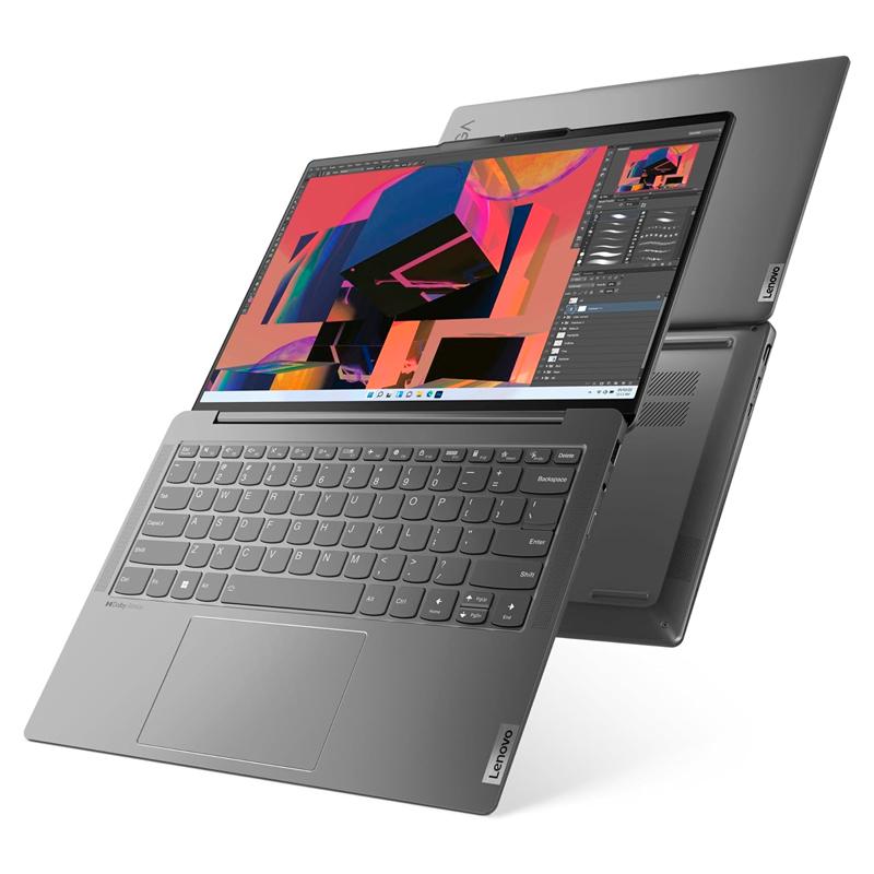 Vista 5 de NB LENOVO Yoga Slim 6 14IRH8 14" 2.2K IPS Core i7-13700H 5.0GHz, 16GB LPDDR5x-5200