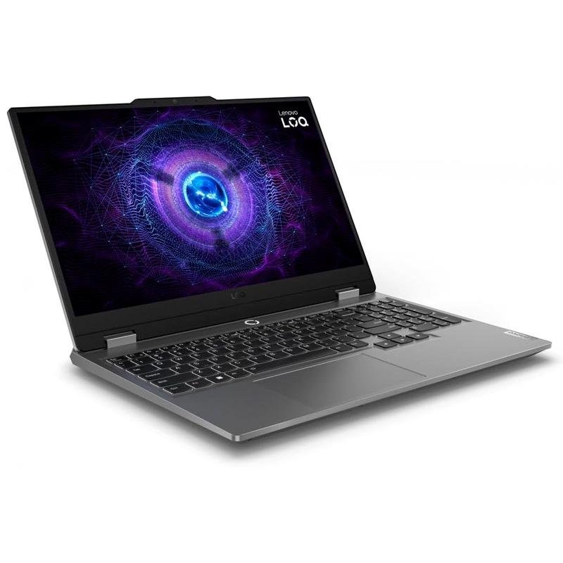 Vista 2 de Notebook Lenovo LOQ 15IAX9, 15.6" FHD IPS, Core i5-12450HX hasta 4.4GHz, 24GB DDR5-4800MHz