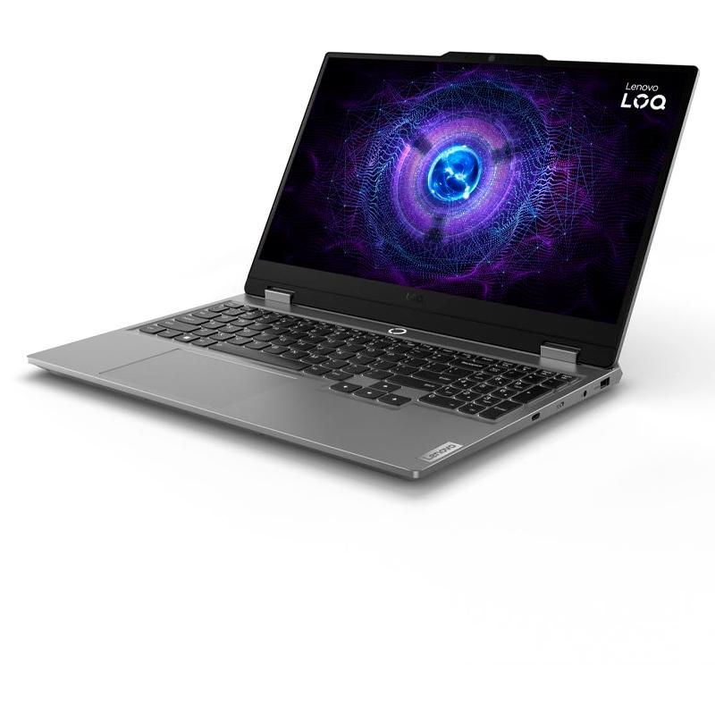 Vista 3 de Notebook Lenovo LOQ 15IAX9, 15.6" FHD IPS, Core i5-12450HX hasta 4.4GHz, 24GB DDR5-4800MHz