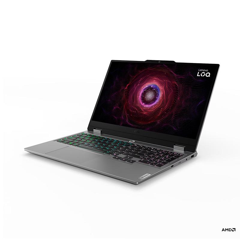 Vista 3 de Notebook Lenovo Gaming LOQ 15ARP9 15.6" FHD IPS Ryzen 5 12GB DDR5