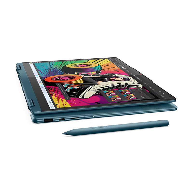 Vista 4 de Notebook Lenovo Yoga 7 2-en-1 14" WUXGA OLED AMD Ryzen AI 7 350