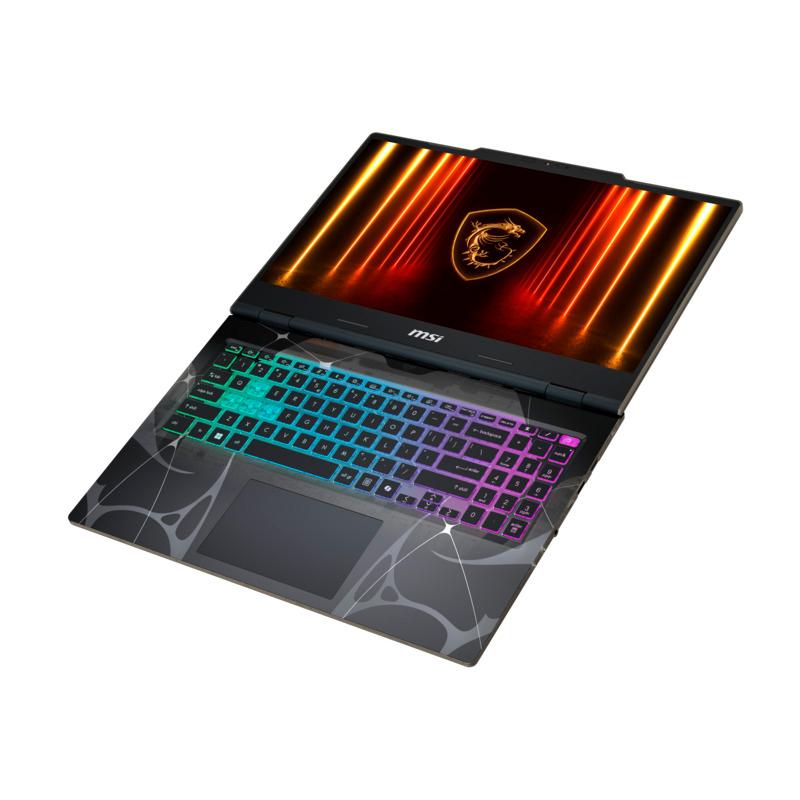 Vista 5 de Notebook Gaming MSI Cyborg 15 B2RWEKG, 15.6" FHD IPS, Core 7-240H hasta 5.2GHz, 16GB DDR5