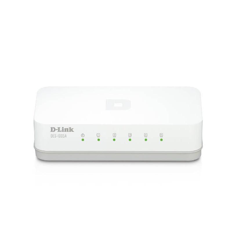 Switch D-Link DES-1005A 5 Puertos Fast Ethernet