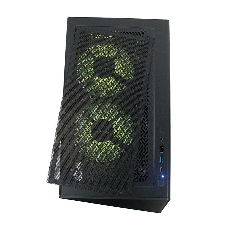Vista 4 de PC TE-8001G Core i5 14400F 2.5/4.7Ghz 16GB DDR5-5600 RTX3050 6GB Ubuntu, negro, Teros