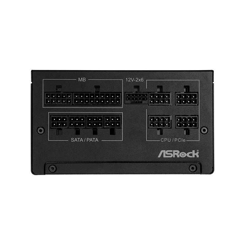 Vista 2 de Fuente de Poder Asrock SL-750G 750W 80 Plus Gold ATX