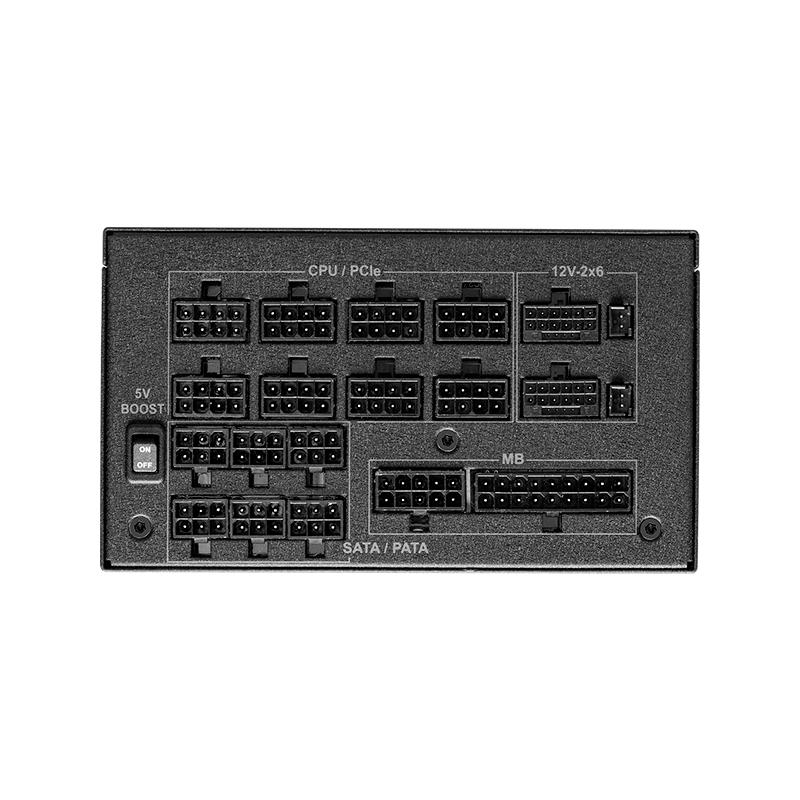 Vista 2 de Fuente de Poder Asrock TC-1650T 1650W 80 Plus Titanium ATX